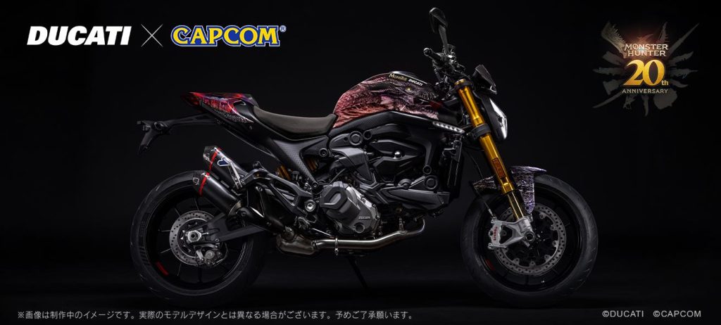 ducati monster sp édition monster hunter