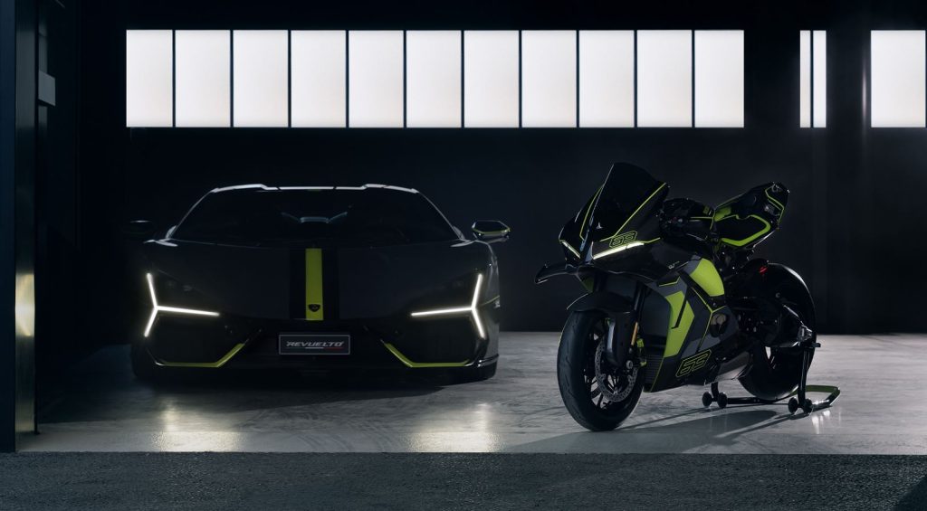 ducati panigale v4 lamborghini