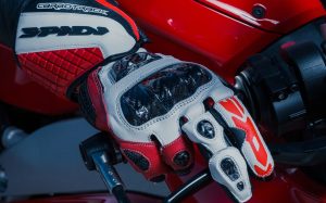 gants spidi carbo track evo 2 rouge