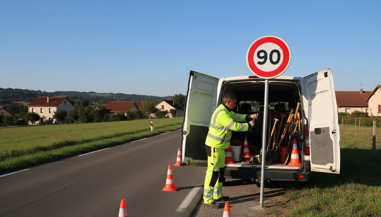 isère retour aux 90 km h