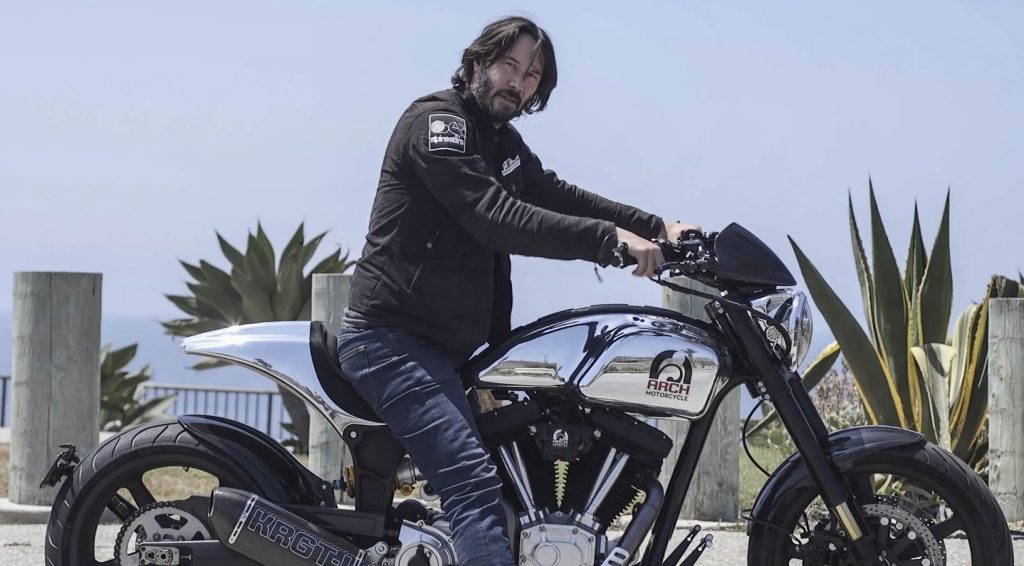 keanu reeves arch racing