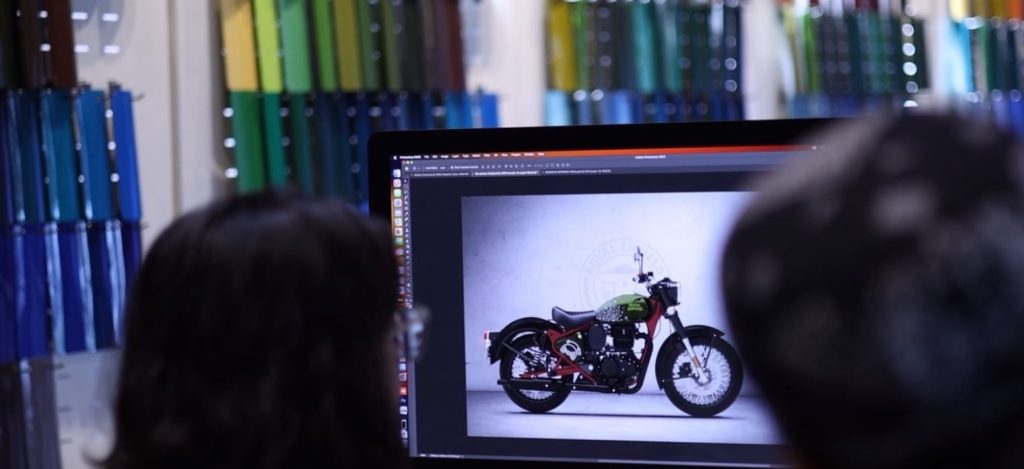 royal enfield custom factory