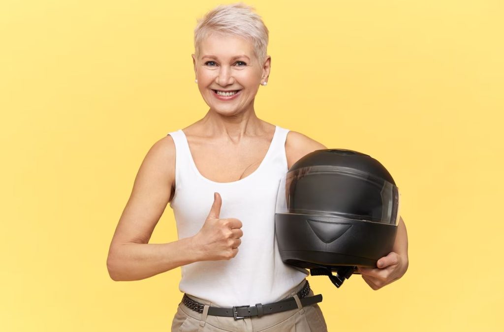 casque moto femme