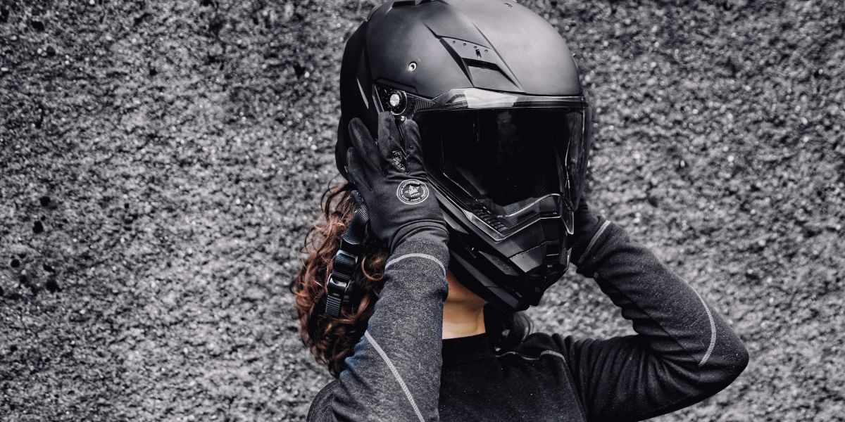 Grand Nœud Décoratif Pour Casque Moto, Vélo, Ski - Amovible, Design Perles Et Chaîne - Accessoire Tendance Noir