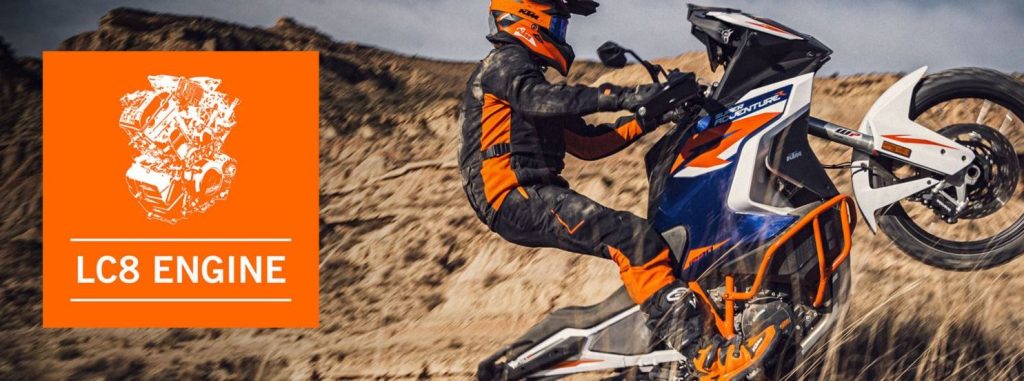 moteur v twin lc8 de ktm