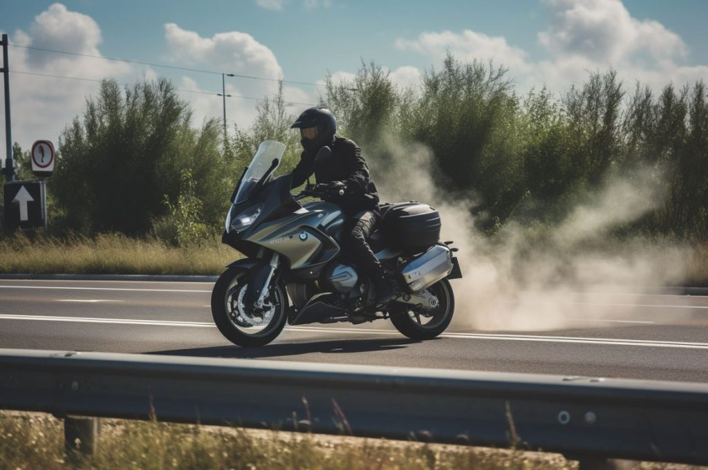 pollution moto