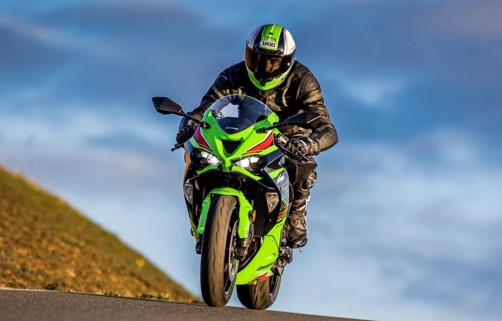 rappel sur la kawasaki ninja zx 6r
