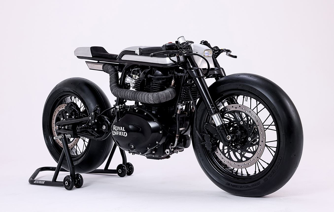 royal enfield shotgun 650 cafe racer rajputana customs